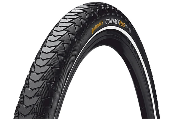Continental Pneu Contact Plus 28" à Carcasse Métallique 3 Continental Pneu Contact Plus 28" à Carcasse Métallique