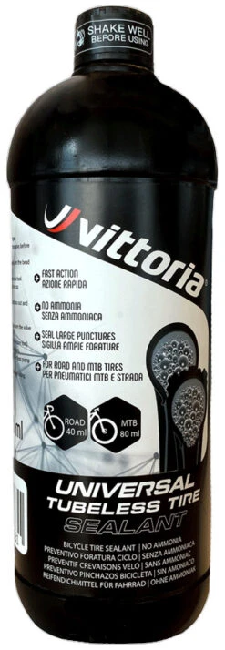 Vittoria Universal Tubeless Tire Sealant Produit D'étanchéité Pour Pneus -Vélo Pièces Magasin 20114142 Vittoria Universal tubeless tire sealant Reifendichtmittel 1aa00099 5