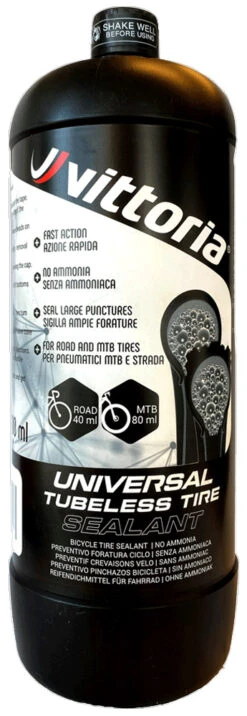 Vittoria Universal Tubeless Tire Sealant Produit D'étanchéité Pour Pneus -Vélo Pièces Magasin 20114142 Vittoria Universal tubeless tire sealant Reifendichtmittel 1aa00099 6