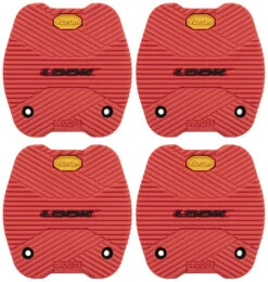 LOOK Activ Grip City Pad (4 Pièces) -Vélo Pièces Magasin 302007003 ACTIV GRIP CITY PAD RED