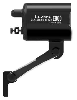 Lezyne Classic HB STVZO E800 Feu Avant Pour Vélo électrique -Vélo Pièces Magasin 4710582549236LEZYNEClassicHBSTVZOE800E BikeFrontlicht1 LED ECLHB V104AE 3