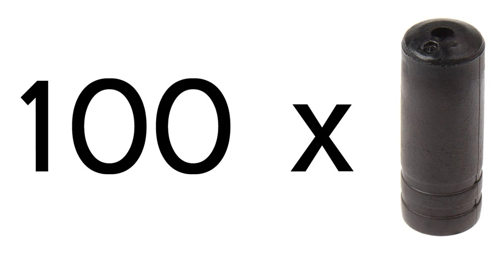 Shimano Embouts De Gaine De Dérailleur (100 Pièces) 3 Shimano Embouts De Gaine De Dérailleur (100 Pièces)