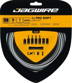 JAGWIRE Pro Shift, Jeu De Câbles à 1 Vitesse -Vélo Pièces Magasin Jagwire Pro Shift 1 fach Schaltzugset PCK558 d