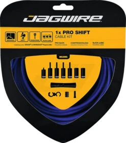 JAGWIRE Pro Shift, Jeu De Câbles à 1 Vitesse -Vélo Pièces Magasin Jagwire Pro Shift 1 fach Schaltzugset PCK558 f
