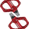 Pédales Plates-formes De Route -Vélo Pièces Magasin MDH Road Plattformpedale PCA01TI rot