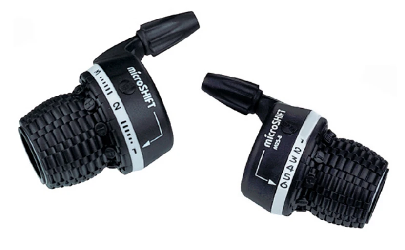 MICROSHIFT Set De Poignées Tournantes 3x6 Vitesses MS25-6 3 MICROSHIFT Set De Poignées Tournantes 3x6 Vitesses MS25-6