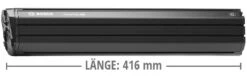Bosch Batterie PowerTube 625 (BBP291) VERTICAL -Vélo Pièces Magasin PowerTube 625 Akku BBP291 VERTIKAL 416mm 0275007544