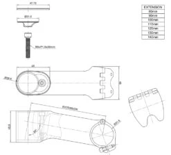 RITCHEY Potence WCS Chicane 31,8mm 13 RITCHEY Potence WCS Chicane 31,8mm -Vélo Pièces Magasin Ritchey WCS Chicane Vorbau 31 8mm 31355427023 6