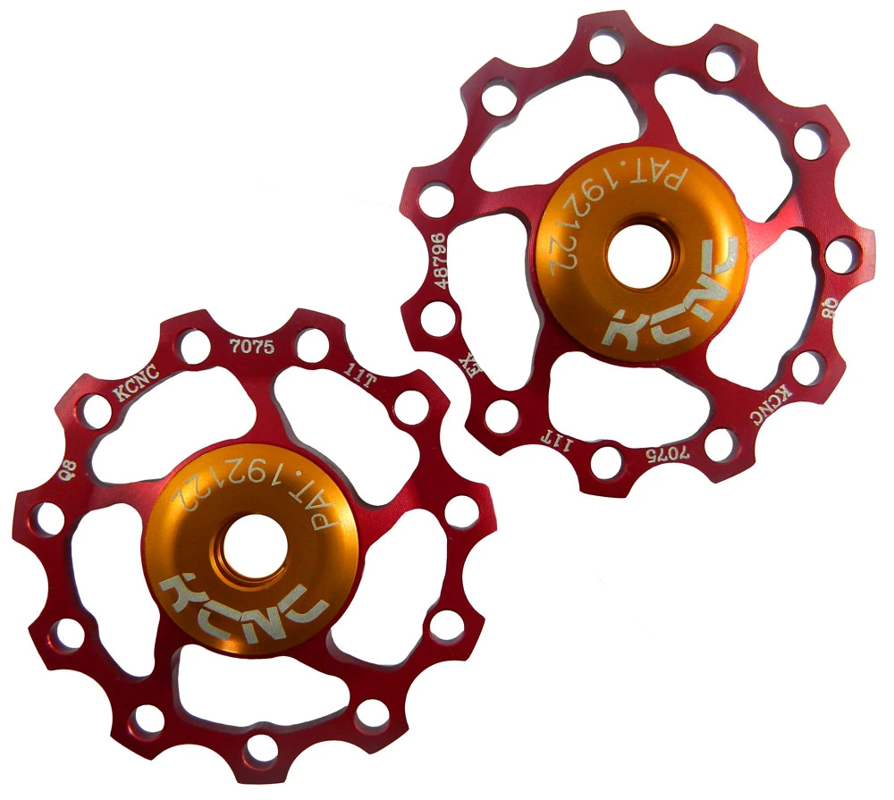 Kcnc Jeu De Galets De Dérailleur Jockey Wheel Alu 11t 3 Kcnc Jeu De Galets De Dérailleur Jockey Wheel Alu 11t