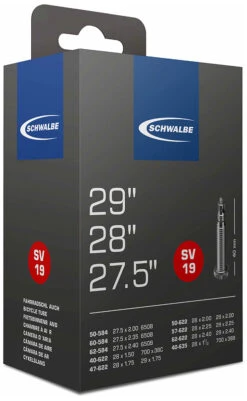Schwalbe Chambre à Air SV 19 Pour 27,5/28/29