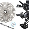 Shimano DEORE M6100 Kit De Mise à Niveau 1x12 Vitesses 10-51 I-Spec EV -Vélo Pièces Magasin Shimano DEORE M6100 1x12 fach Upgrade Kit 10 51 I Spec EV 20092911