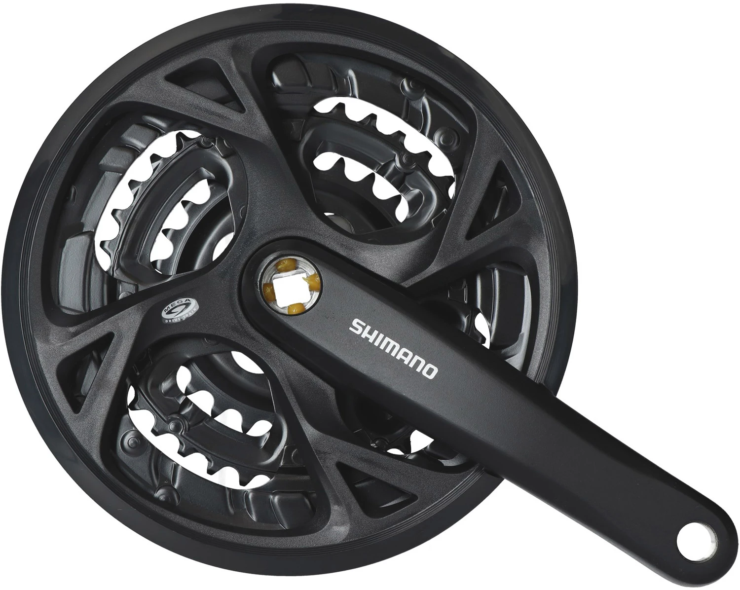 Shimano FC-M371 3x9 Plateaux Manivelle 48/36/26 3 Shimano FC-M371 3x9 Plateaux Manivelle 48/36/26