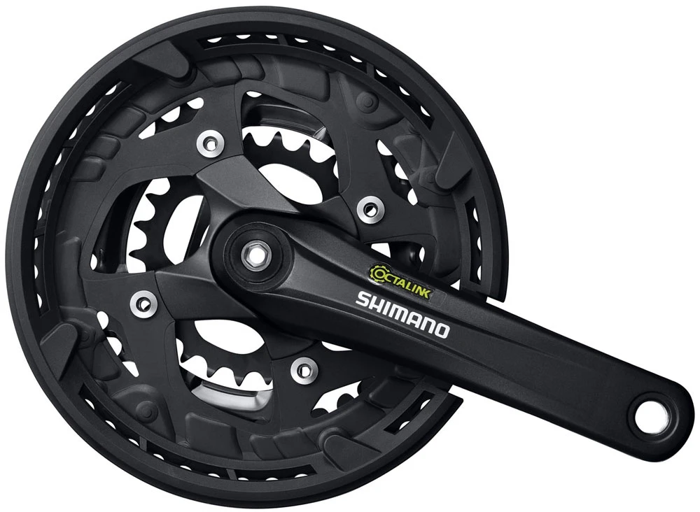 Shimano FC-T4010 Manivelle 3x9 Vitesses 48/36/26 3 Shimano FC-T4010 Manivelle 3x9 Vitesses 48/36/26