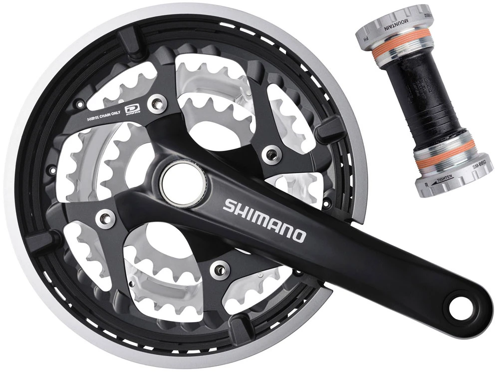Shimano FC-T551 Manivelle 3x10 Vitesses 48/36/26 3 Shimano FC-T551 Manivelle 3x10 Vitesses 48/36/26