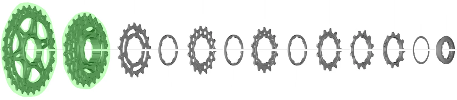 Shimano Unité De Rayage Pour CS-R9100/CS-9000 8 Shimano Unité De Rayage Pour CS-R9100/CS-9000 – Image 6