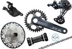 Shimano SLX M7100 1x12 Fach Gruppe 11-51 170mm