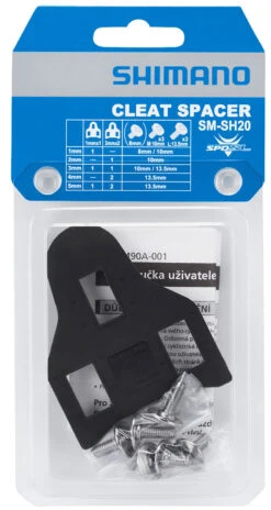 Shimano SM-SH20 Entretoises De Cale -Vélo Pièces Magasin Shimano SM SH20 Plattendistanzstucke Y40B98150 b