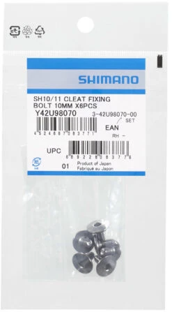 Shimano Vis De Plaque De Chaussure M5 X 10mm Pour SM-SH10/11/12 -Vélo Pièces Magasin Shimano Schuhplatten Schrauben M5 x 10mm Y42U98070 b