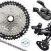 Shimano XT M8100 Kit De Mise à Niveau 1x12 Vitesses 10-45 I-Spec EV -Vélo Pièces Magasin Shimano XT M8100 1x12 fach Upgrade Kit 10 45 I Spec EV 20092886