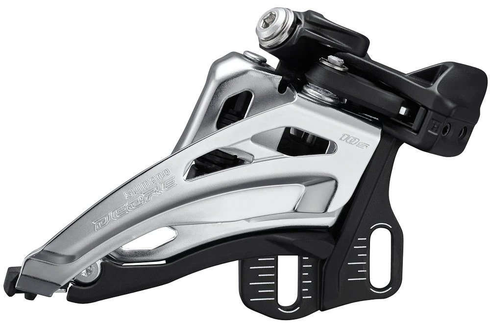 Shimano DEORE FD-M4100 Dérailleur 10 Vitesses Side-Swing – Image 2