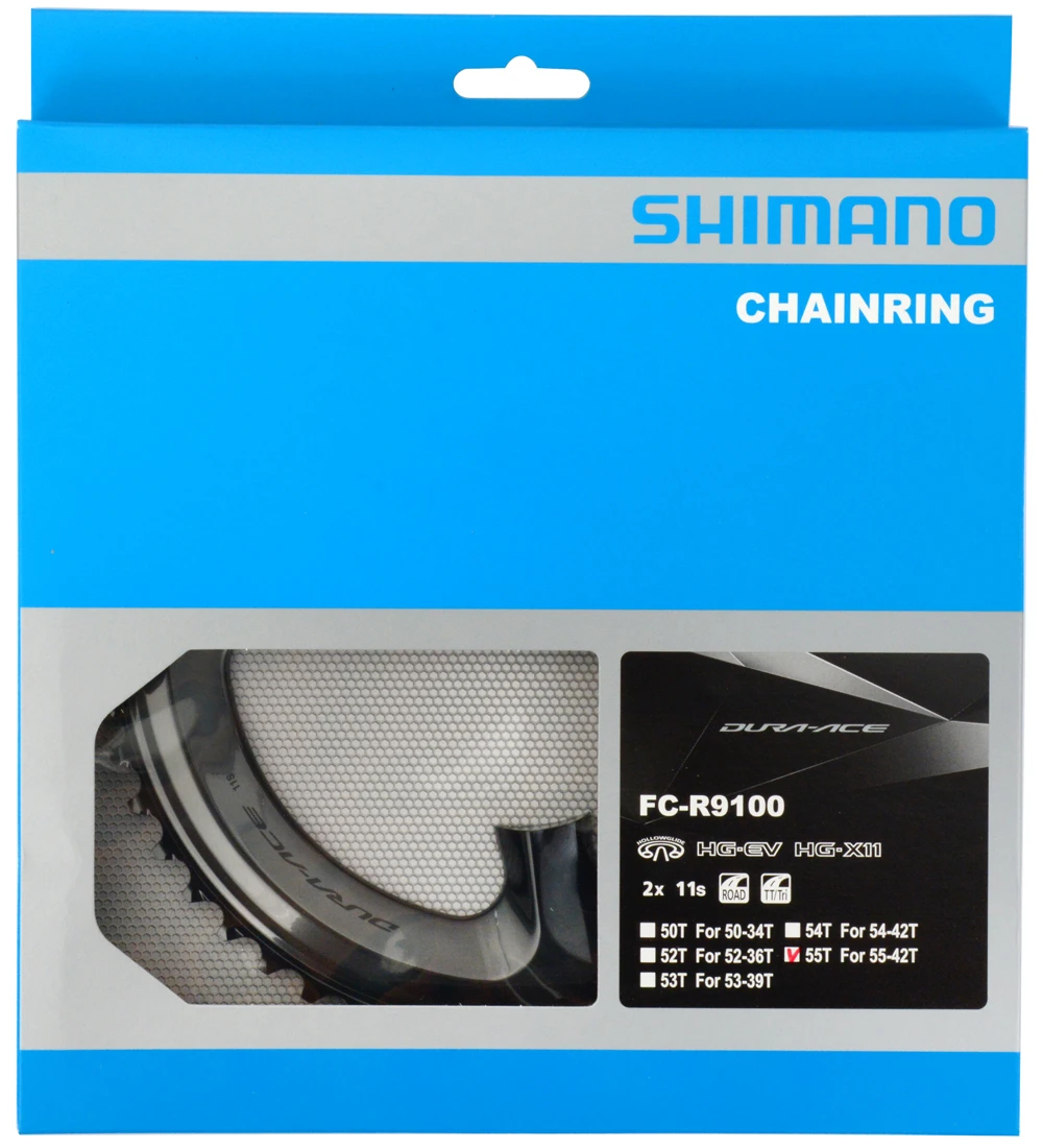 Shimano Plateau DURA ACE Pour FC-R9100 55-54/42 Dents 6 Shimano Plateau DURA ACE Pour FC-R9100 55-54/42 Dents – Image 4
