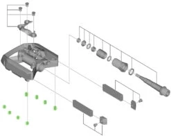 Shimano Pins De Rechange Pour PD-T8000 / PD-EH500 (8 Pièces) 7 Shimano Pins De Rechange Pour PD-T8000 / PD-EH500 (8 Pièces) -Vélo Pièces Magasin Shimano Ersatzpins fur PD T8000 8 Stuck 20050604 c