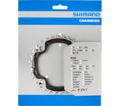 Shimano Plateau Pour FC-T521 44/32/24 Dents -Vélo Pièces Magasin Shimano FC T521 Kettenblatt AE 20059828 b