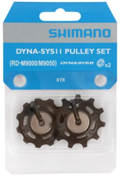 Shimano Jeu De Galets/tendeurs XTR RD-M9000/9050 -Vélo Pièces Magasin Shimano Pulely Set XTR RD M9000 9050 packing