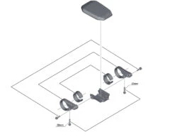 Shimano Écran STEPS SC-E6010 Avec Support 7 Shimano Écran STEPS SC-E6010 Avec Support -Vélo Pièces Magasin Shimano Steps Display SC E6010 mit Halter KSCE6010 c