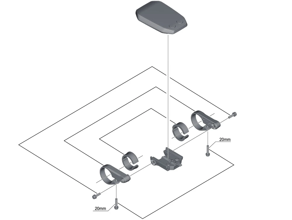 Shimano Écran STEPS SC-E6010 Avec Support 5 Shimano Écran STEPS SC-E6010 Avec Support – Image 3