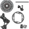 SRAM Groupe X0 Eagle Transmission AXS E-MTB (sans Manivelle) -Vélo Pièces Magasin Sram X0 Eagle Transmission AXS E MTB Gruppe ohne Kurbel 00 7918 281 002