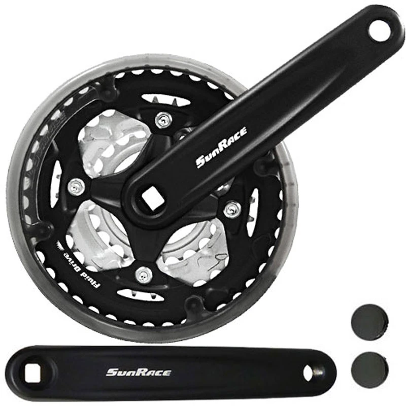 SUNRACE FCM513 Manivelle Carrée 6/7/8 Vitesses 42/34/24 152mm 3 SUNRACE FCM513 Manivelle Carrée 6/7/8 Vitesses 42/34/24 152mm