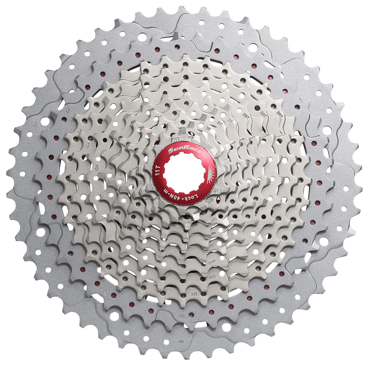 SUNRACE MX80 Cassette 11 Vitesses 11-51 3 SUNRACE MX80 Cassette 11 Vitesses 11-51