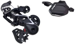 TRP Kit G-SPEC DH7 Dérailleur + Levier De Vitesse -Vélo Pièces Magasin TRP DH7 Rear Derailleur Black Silver