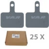 Var Plaquettes De Disque Pour Shimano M575/M525/M486/M445 (emballage Pour 25 Ateliers)