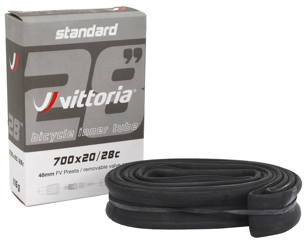 Vittoria Chambre à Air Standard 700x20/28C SV 3 Vittoria Chambre à Air Standard 700x20/28C SV