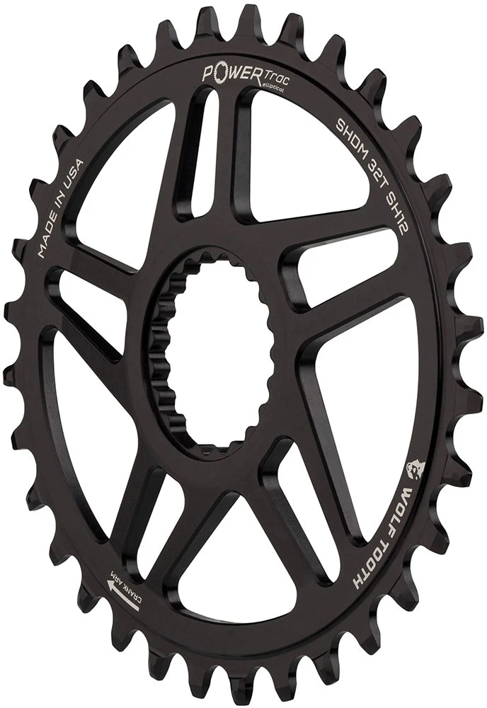 Powertrac Elliptical Shimano 12 Plateaux DM Boost 3mm Offset 4 Powertrac Elliptical Shimano 12 Plateaux DM Boost 3mm Offset – Image 2