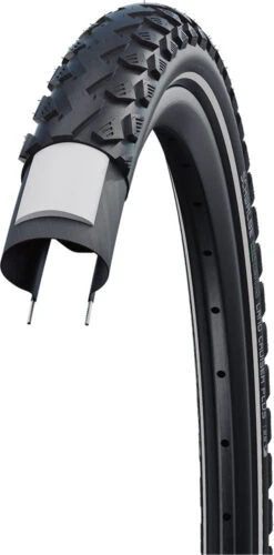 Schwalbe Land Cruiser Plus 47-559 Pneus à Fils -Vélo Pièces Magasin hs450 schwalbe land cruiser plus reflex 11101035 01 2