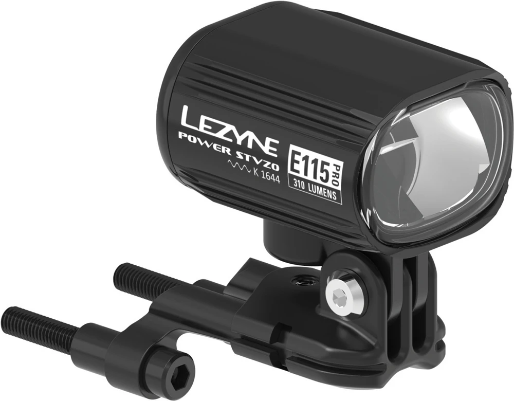 Lezyne Power Pro E115 StVZO Eclairage Avant Pour Vélo électrique, Incl. Interrupteur à Distance 3 Lezyne Power Pro E115 StVZO Eclairage Avant Pour Vélo électrique, Incl. Interrupteur à Distance