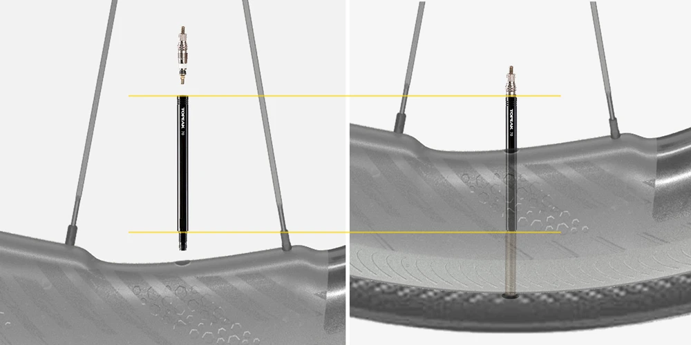 Topeak Presta Valve Extender Extension De Valve (2 Pièces) 7 Topeak Presta Valve Extender Extension De Valve (2 Pièces) – Image 5